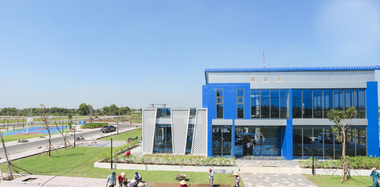 The Sol City - TP. Vệ Tinh Nam Sài Gòn hiện đang khởi công xây dựng giai đầu