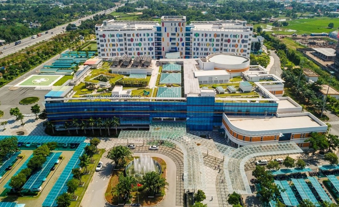 Cụm Y tế Kỹ thuật cao Tân Kiên (Bình Chánh) với quy mô 74 ha