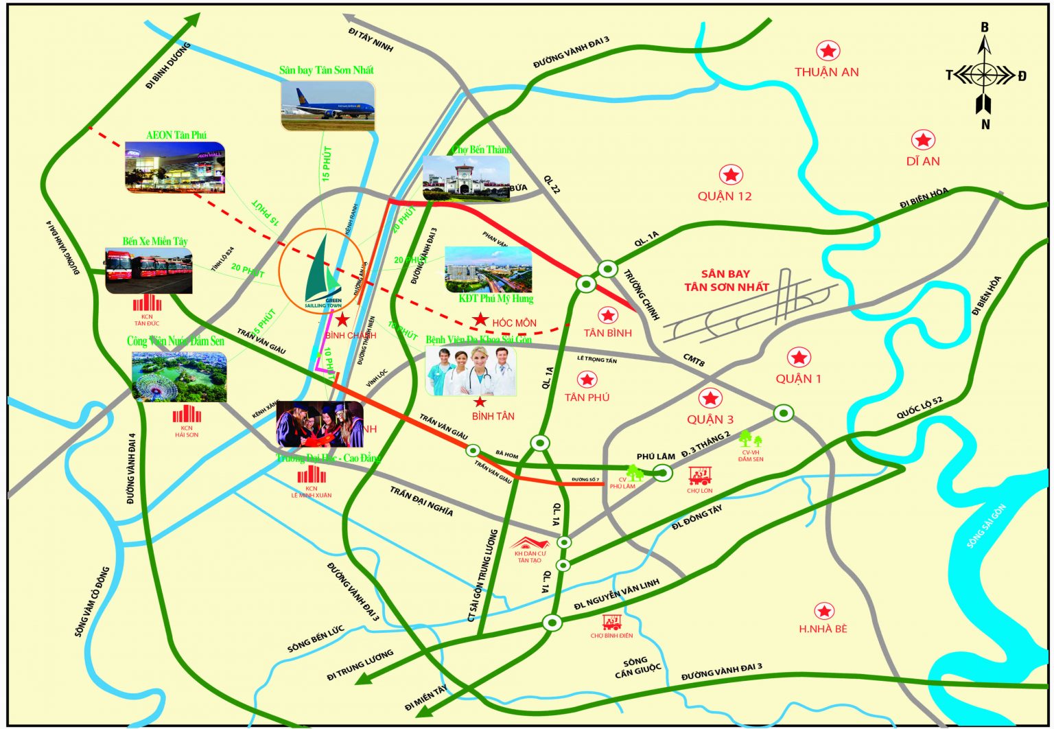 #1 KHU DÂN CƯ ĐỨC HÒA ĐÔNG 2 Sơ Đồ Vị Trí Khu Dân Cư Đức Hòa Đông