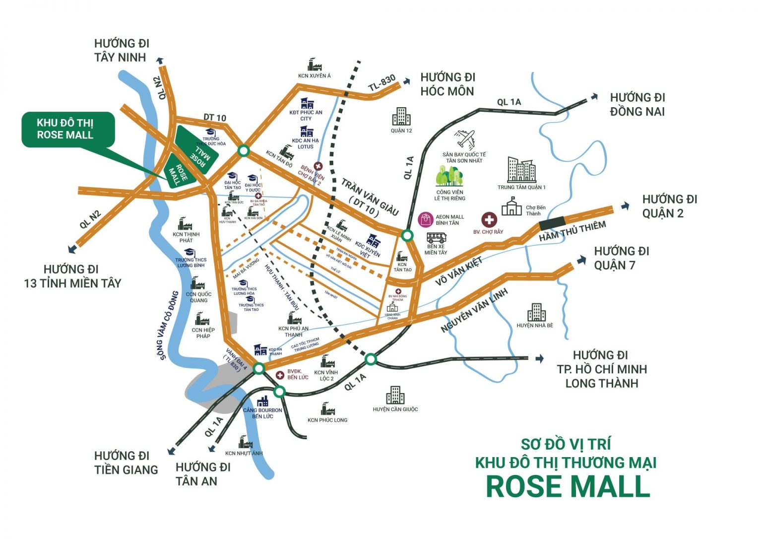 Khu Dân Cư An Nông 5 - Rose Mall