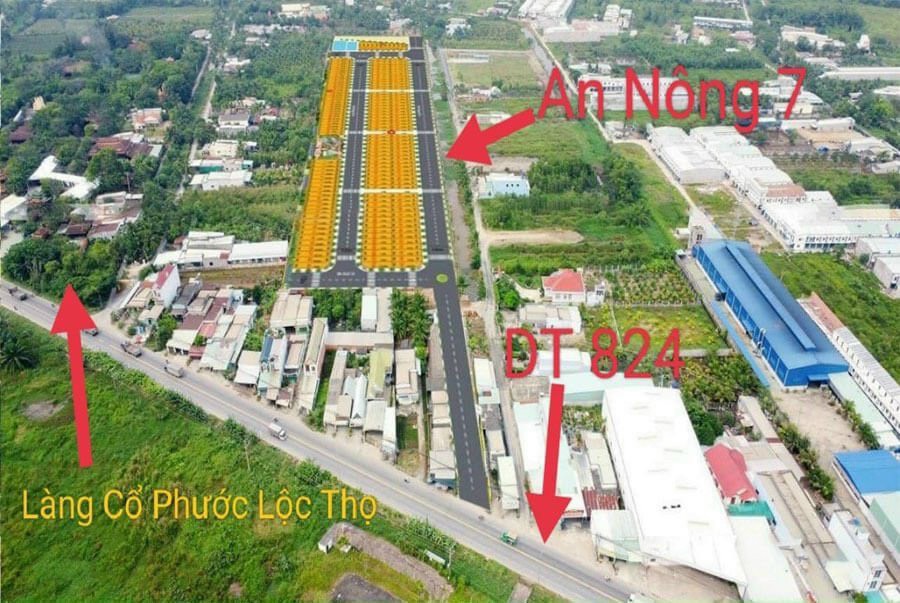 khu dân cư an nông 7 tập đoàn an nông